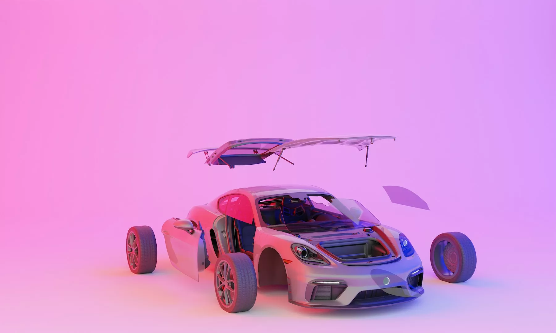 3D VR Design Car